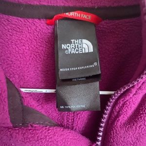 Northface fleece zip up jacket
